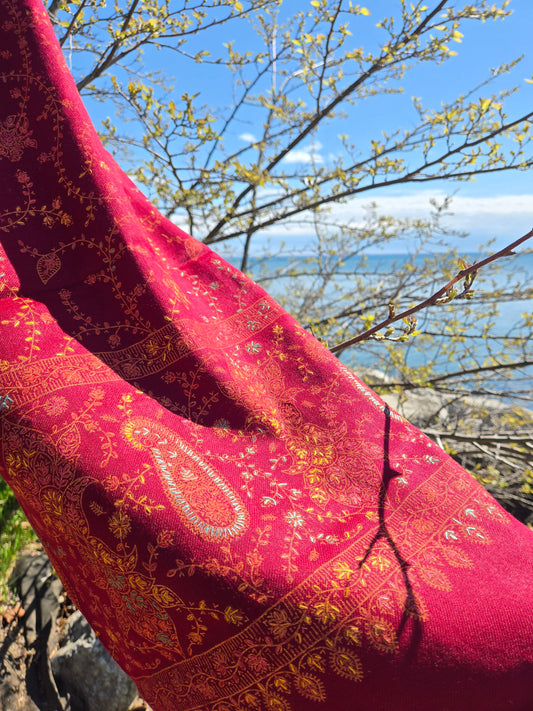 Zafran Pashmina Scarf